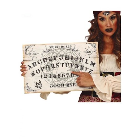 Tableau en bois ouija 48 x 32 cm