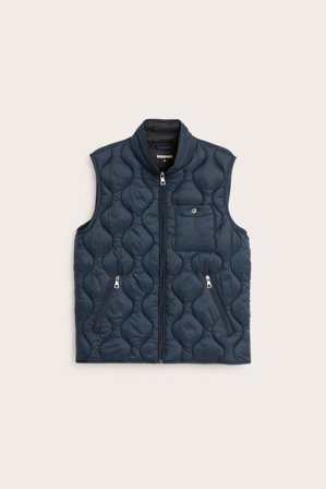 Kappahl | Quiltet vest | Mørkeblå