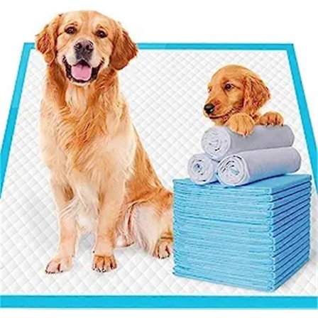 Engångsvalp Träningsunderlägg 100-pack Kissunderlägg för Hundar, Katter, Kaniner