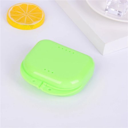 Dropship Hammasproteesikotelo Säilytysrasia Hammaslääketieteellinen Tekohampaiden Säiliö Hammasproteesien Säilytyslaatikot Puhdistusaine Levert