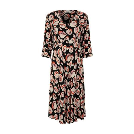 Masai Masai Kjole, Nita Kjole, RED Clay Sort, Dame, Størrelse: 2XL