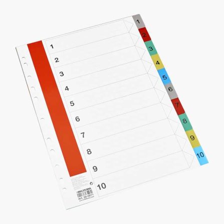 Pärmregister A4 1-10 - Biltema