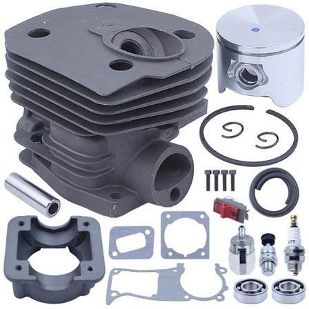 44 mm Cylindertätning Piston Bas Kit för Husqvarna 350 345 340 motorsåg