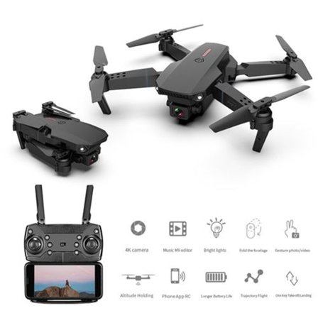 Drone X Pro, WIFI, med 1080P HD-kamera - Sort