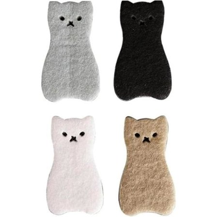 4 disksponsar, mikrofibersvamp skursvampar, dubbel svamp för