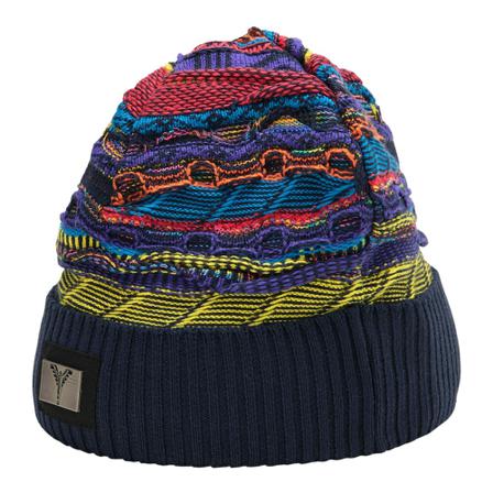 Carlo Colucci Unisex Strickm tze Conciauro , Blauw , Heren , Maat: ONE Size Petten