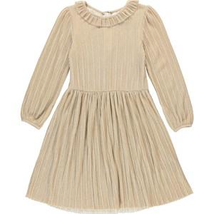 Molo Star Shine Coralia Dress 134/140 cm - Dresses - 134/140 cm - Gold - Mädchen