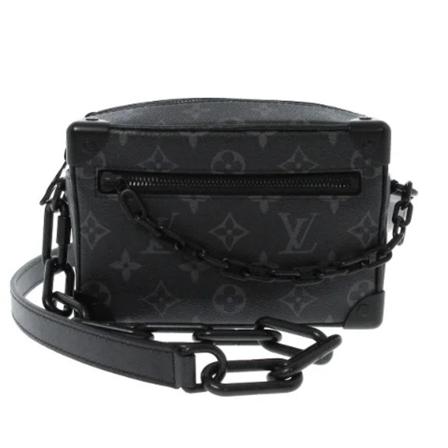 Louis Vuitton Vintage Pre-owned Canvas louis-vuitton-bags Sort, unisex Vintage Tasker, Størrelse: ONE Size