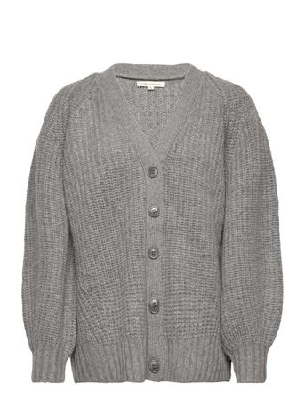 Eshope Loose Cardigan Knit Grey Esme Studios