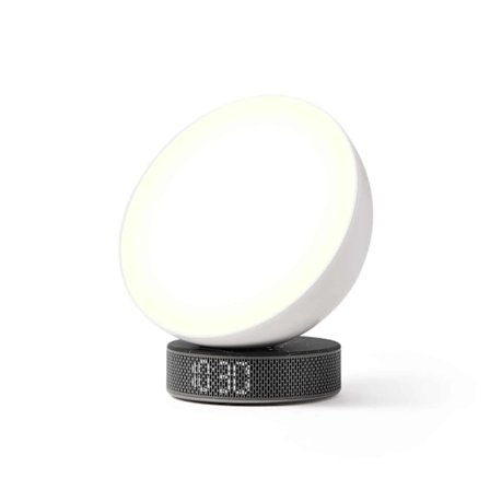 Lexon Design Miami Sunrise Wake Up Light Black