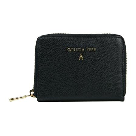 Patrizia Pepe, Wallet Cq 8512 L001 Czarny, Kobieta, Rozmiar: ONE Size