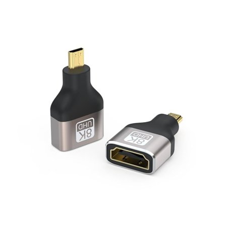 NÖRDIC HDMI 8K -sovitin HDMI naaras - Micro HDMI uros