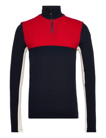 Tryvann Zipup Men Knitwear Half Zip Pullover Monivärinen/Kuvioitu We Norwegians