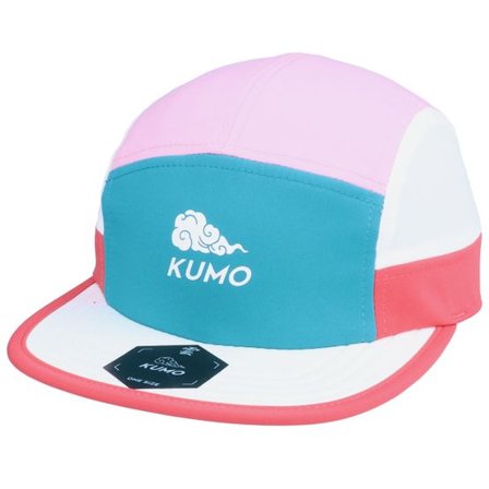 Kumo - Multi 5panel Keps - Logo Cloudfit Green/White/Red/Pink 5-Panel @ Hatstore