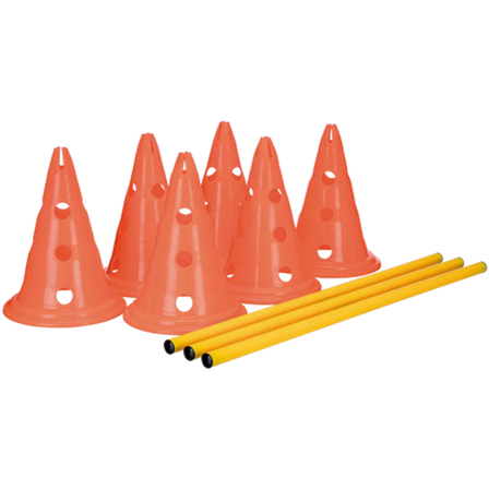 Trixie - Aktivitetshindringer for hund, sett Oransje 3-hinder 78 cm - Hund - Hundetrening & bruksspor - Agility & flyball - ZOO.no