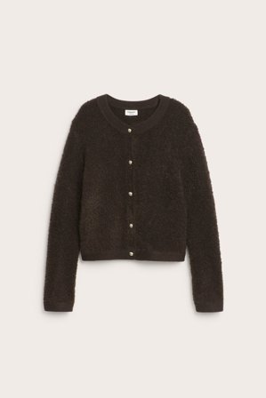 Kappahl | Strikkejakke | Brun