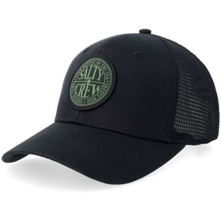 Salty Crew - Svart trucker Keps - "Global Black Trucker " @ Hatstore