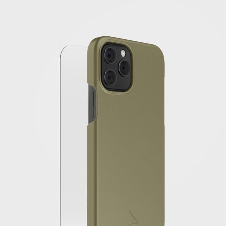 Grass Green Phone Case & Screen Protection Bundle | agood, iPhone 12 Pro Max