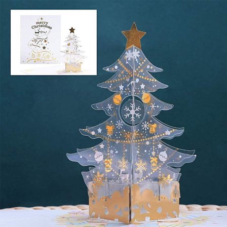 3D Pop-up julekort, 3D Pop-up-kort, Pop-up julekort