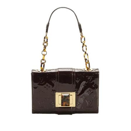 Louis Vuitton Vintage, Pre-owned Leather louis-vuitton-bags Bruin, Dames, Maat:ONE Size