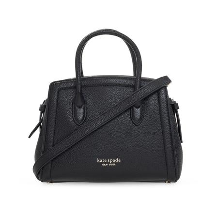 Kate Spade Shoulder Taske with Logo Sort, Dame Skuldertasker, Størrelse: ONE Size