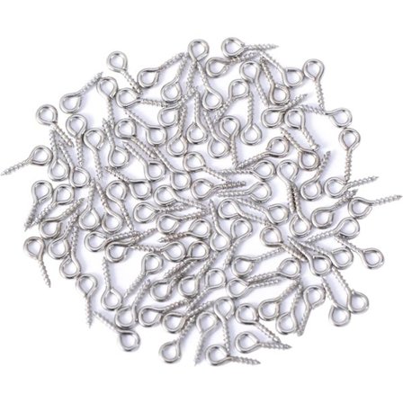 10mm per ögla 4mm rostfritt stål ögonskruvar ögonskruvar för harts,