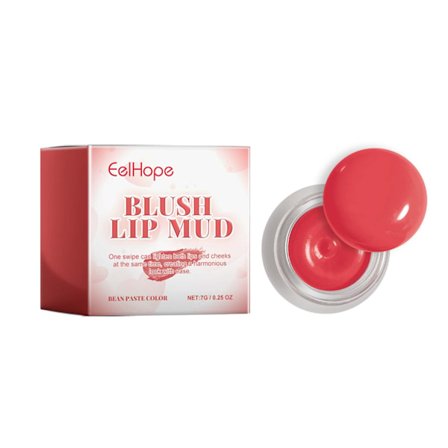 Eelhope Blush & Lip Gloss Cream, Lettvektig Matt Blush & Lip Gloss Cream Multifunksjonell Blush Stick