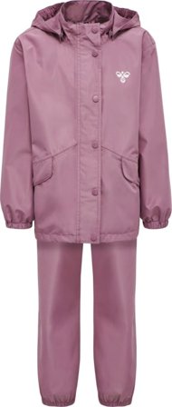 Hummel Kids' Hmlreva Rainsuit Children rainwear sets Pink 146