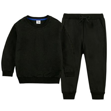 Pojkar Crew Neck Dragsko Ficka Vanlig Vår Höst Outfits