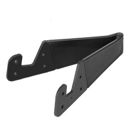 Foldbar stander til mobiltelefon - sort