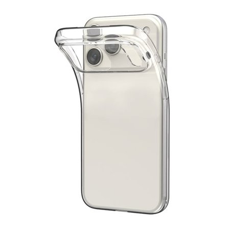 Puro 0.3 Nude Ultra-Slim TPU-fodral för iPhone 17 Pro Max - Transparent