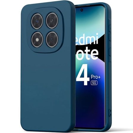 Fodral för Xiaomi Redmi Note 14 Pro Plus 5G/Note 14 Pro+ 5G - Mörkblå - E.F.Connection