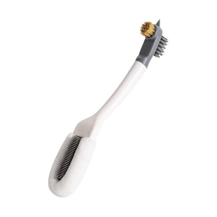 Skoborste, skorengöringsborste, långhandtag i plast skorengörare