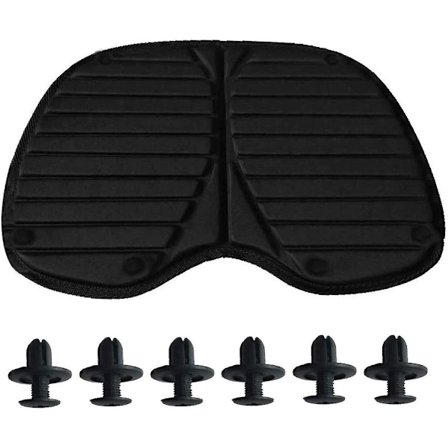 Kajakk sete pute, avtakbar kajakk sete pute, sklisikker båt polstret fiske pute for kajakkpadling, kanopadling og mer