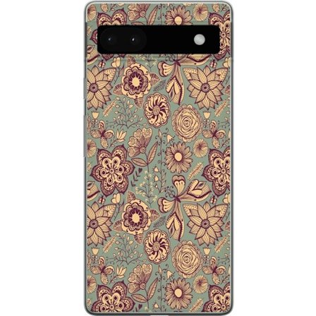 Yhteensopiva Puhelinkuori Google Google Pixel 6a Vintage Kukat