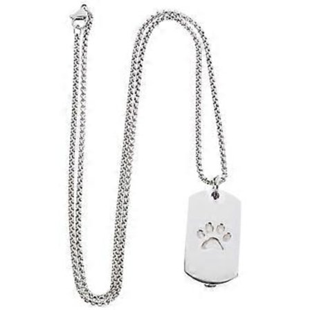 Urne Anheng Halskjede Kjæledyr Urne Halskjede Kremasjon Minnehalskjede Minnesmykker for Aske