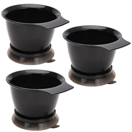 3 stk. blandeskåle til hårprodukter 500 ml markeringer skridsikker