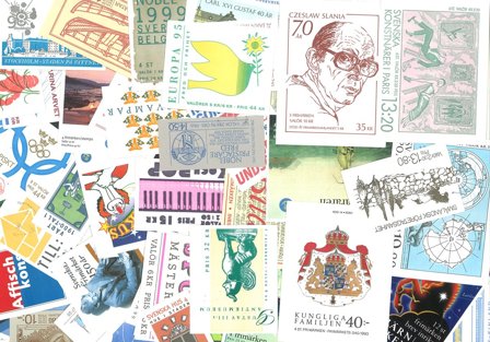 Sverige - 80 forskellige luksusstemplede hæfter