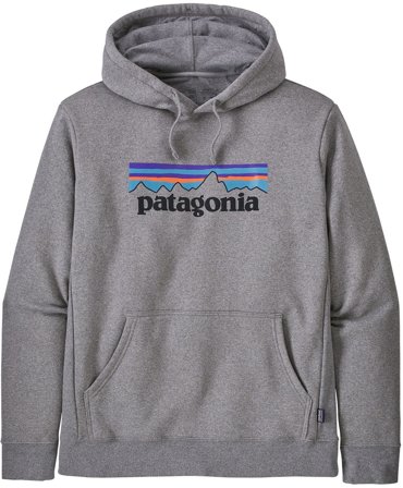 Patagonia P-6 Logo Uprisal Hoody Unisex Gravel Heather