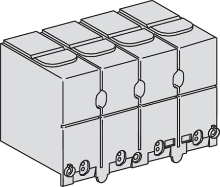 Schneider Electric 28958 Berøringsbeskyttelse 100–160 A, Elfordeling & strømforsyning