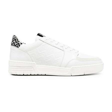 Missoni - Sneakers - Vit - Herr - Storlek: 44 Eu, Herr, Storlek: 44 EU