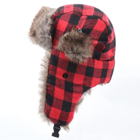 Unisex Russisk Hatte Trapper Bomber Varm Øreklaffer W