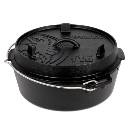 Petromax Dutch Oven FT6, uten ben' - 'Svart