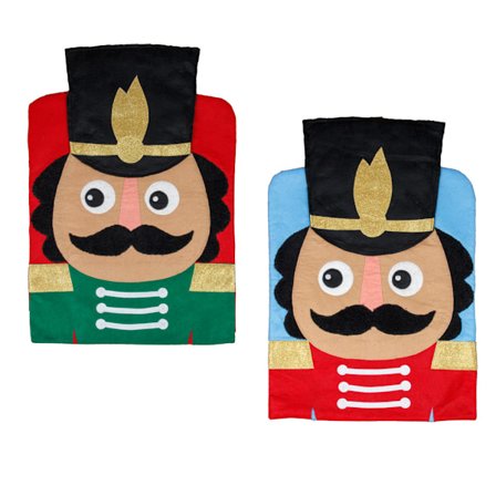 2 kpl joulukoristeita pähkinäsoturien jakkara setti cha