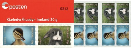 Norge - Kæledyr 2023 - Postfrisk hæfte