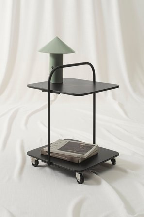 Jotex - Sideborda 45x45 Cm Svart - BOYLE - Kjøp Sidebord & småbord hos Jotex