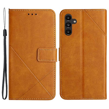 Samsung Galaxy A15 5G case , yksivärinen lompakko, nahkainen cover