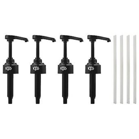 4 kpl Musta 8 ml Siirappipumppu Annostelija Pumppu Sopii Erinomaisesti Monin Kahvisiirappien Lumi Kartioiden Makuihin