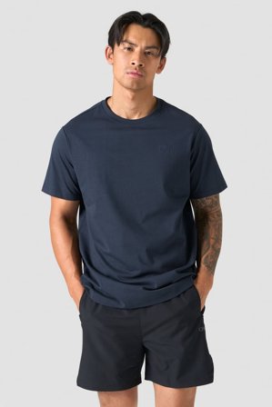ICANIWILL - Everyday Cotton T-shirt Men Navy - Herr - Träningskläder från ICIW