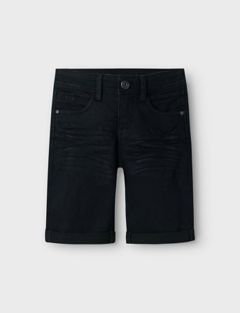 name it Nkmsilas Slim Dnm L Shorts 2272-Tx Noos - Black - 152